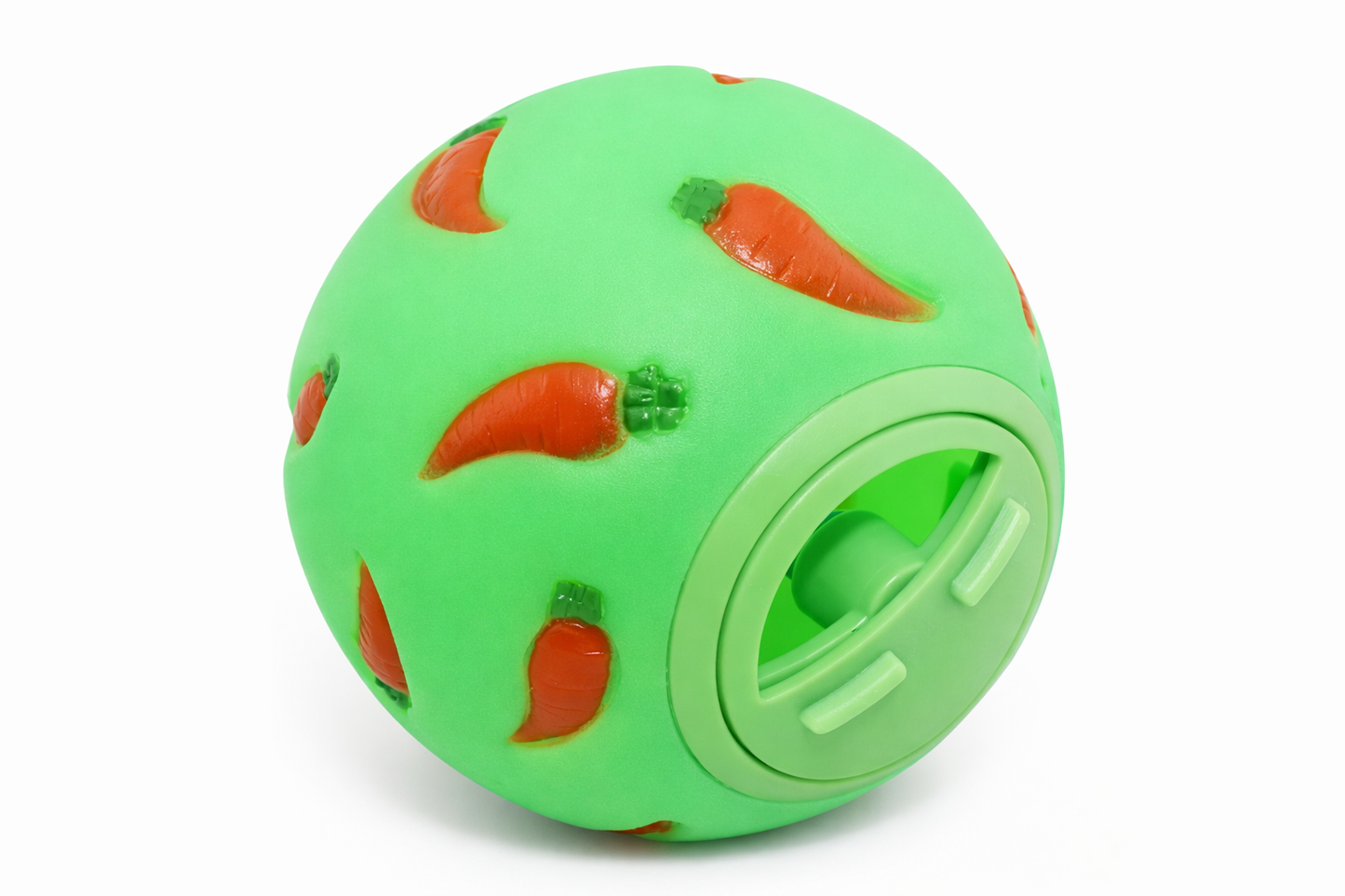 Pelota Dispensadora de Snacks para Conejos y Cuyes – Juguete Interactivo