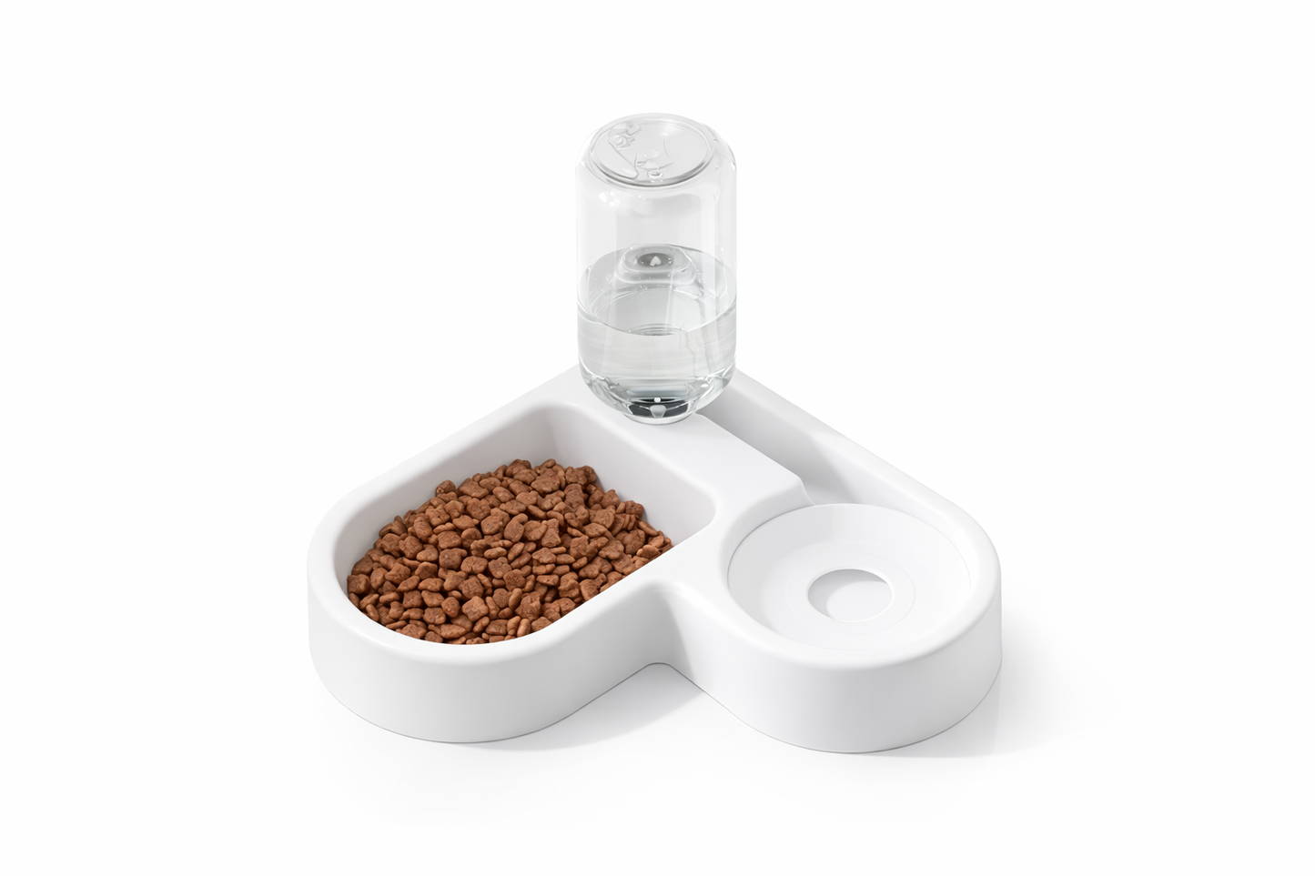 Dispensador Automático de Agua y Comida para Mascotas 2 en 1 Antiderrame