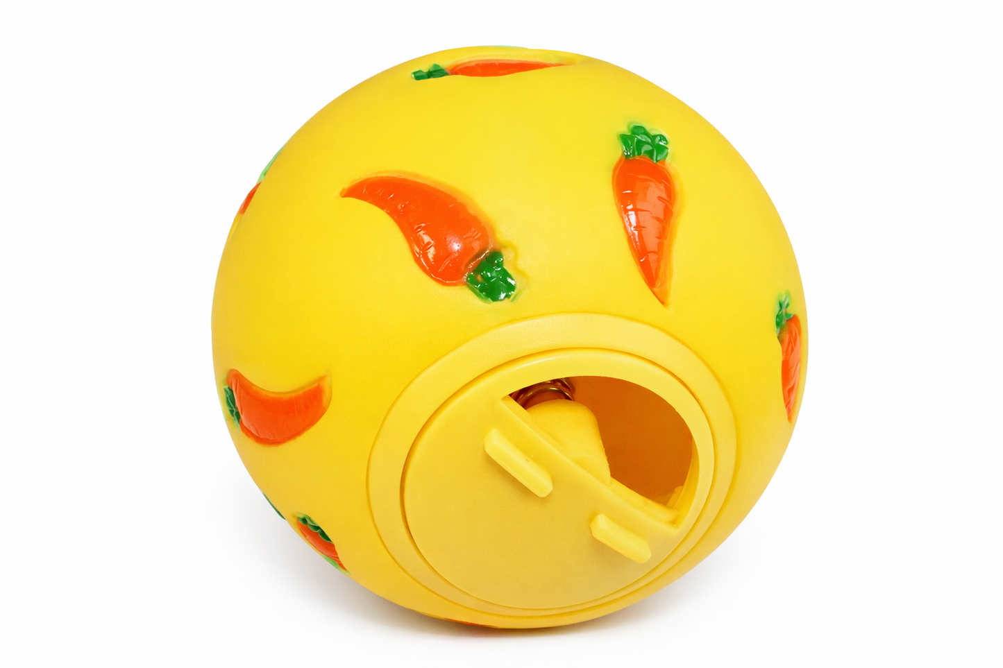 Pelota Dispensadora de Snacks para Conejos y Cuyes – Juguete Interactivo