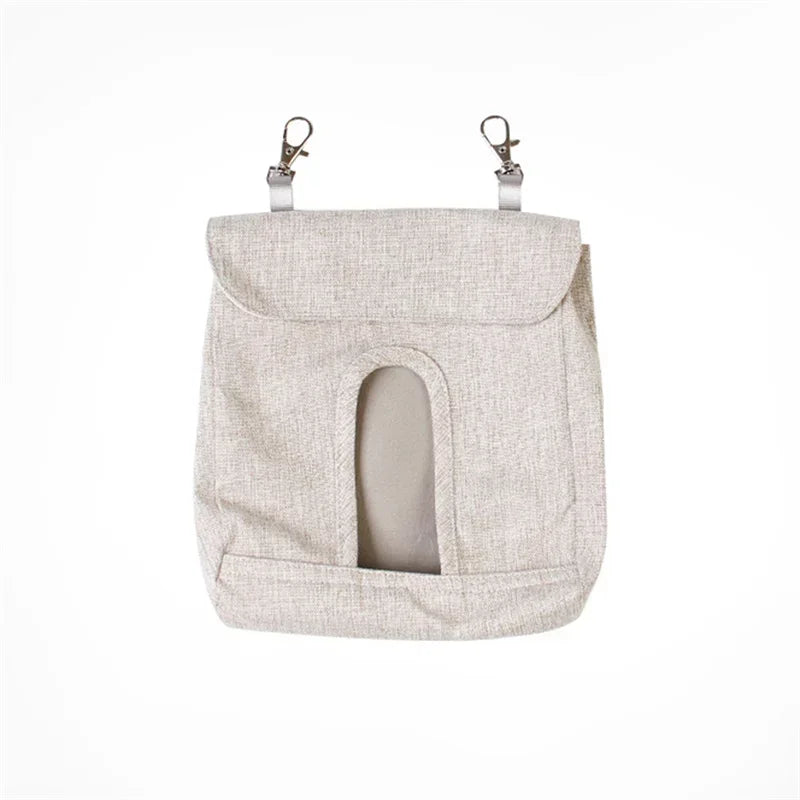 Bolsa Porta Heno Colgante Antimordidas para Conejos y Cuyes