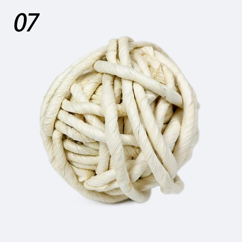 Pelota Natural de Fibra para Morder – Juguete Dental para Conejos y Cuyes