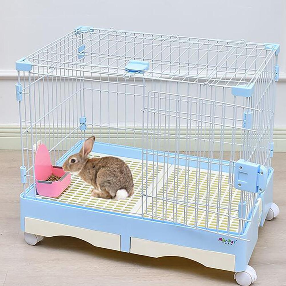 Comedero para jaulas Anti-Roído para conejos y cobayos