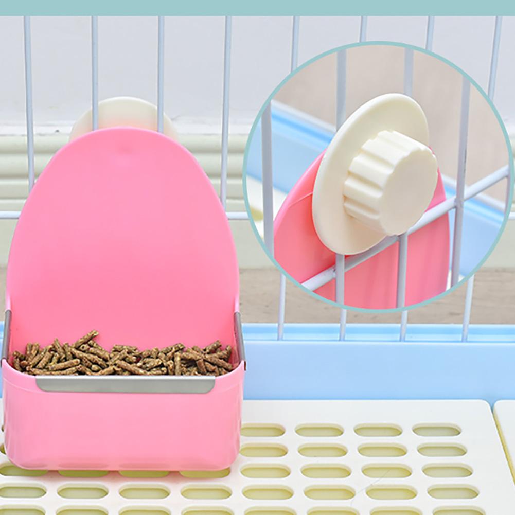 Comedero para jaulas Anti-Roído para conejos y cobayos
