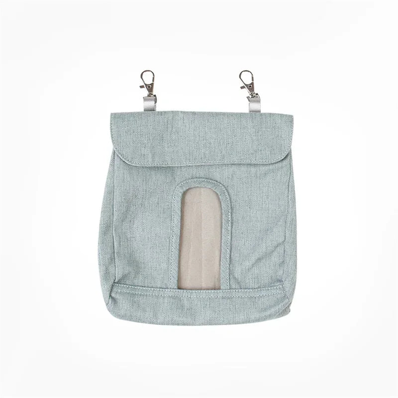 Bolsa Porta Heno Colgante Antimordidas para Conejos y Cuyes